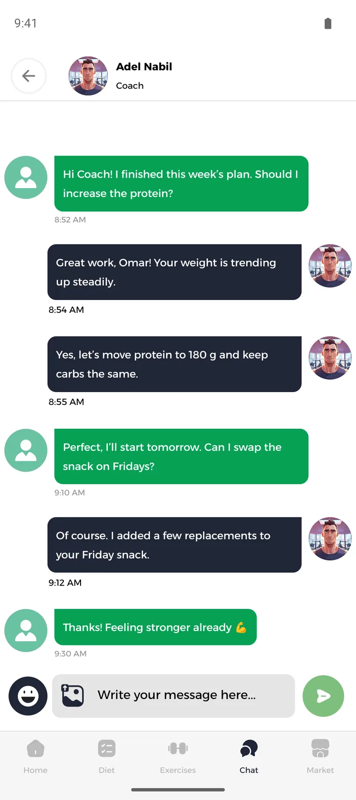 3Fit, fitness and nutrition coaching, screenshot 4